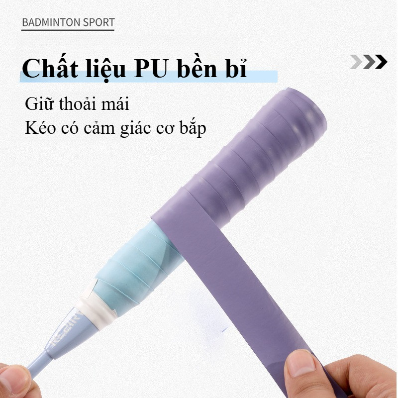 Bộ 10 Quấn Cán Vợt Đa Năng - Thấm Hút Mồ Hôi Tốt, Chống Trượt Hiệu Quả, Êm Ái, Phù Hợp Nhiều Loại Vợt