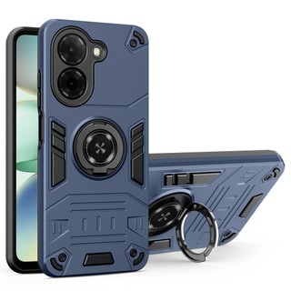 Dành Cho Redmi A5 Ốp điện thoại Nhẫn Đứng Giáp Lưng Cứng Bảo Vệ Hạng Nặng Khung TPU Mềm Chống Sốc Mỏng Vỏ