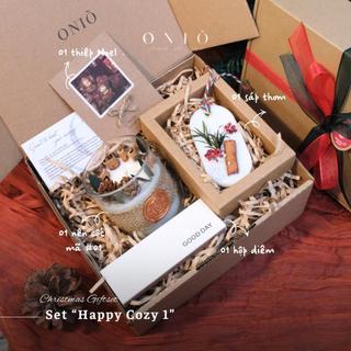 Set quà tặng dịp Giáng sinh "Happy Cozy"