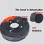 Khăn lau máy mài góc TOPTOOLCX, Vỏ bụi máy mài góc đa chức năng đa năng, Phụ kiện xây dựng chống bụi chuyên nghiệp