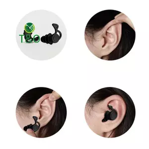 Cặp nút tai silicon chống ồn, mềm mại và thoải mái, phù hợp cho công sở, ngủ và lướt sóng [Mới]