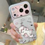 Ốp điện thoại iPhone Happy Cat Bao da mềm cao cấp đựng máy ảnh - iP 7/8/X/XS/XR/11/12/13/14/15/16/17/Plus/Air/Pro/Max