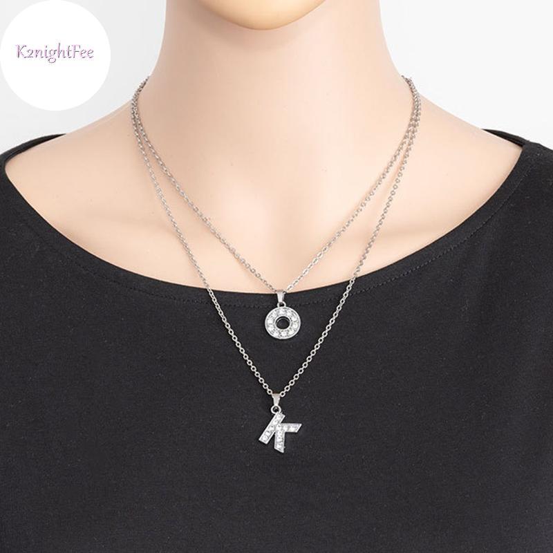 K2nightFee Bảng Chữ Cái Thời Trang A Chữ Z Nelace 1 Chiếc Zircon Nữ Trang Sức Dây Xích Xương Đòn Thanh Lịch Để Sử Dụng Hàng Ngày VN