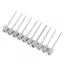 10 Chiếc Thép Không Gỉ Bơm Pin Thể Thao Bóng Bơm Bơm Bơm Bơm Kim Cho Bóng Đá Đẹp