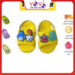 Dép Tổ Ong Cho Bé_ Dép Quai Thun Cho Bé Trai Bé Gái Siêu Nhẹ Siêu Mềm Cao Cấp sz 11cm-17cm UMINSHOP