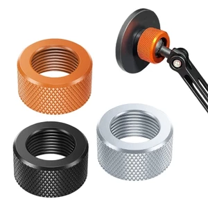 MOON 17mm Đầu Đai Ốc Thắt Thắt Lưng Cho Giá Đỡ Điện Thoại Đa Năng Gắn Xe Để Bàn Đứng Hợp Kim Nhôm
