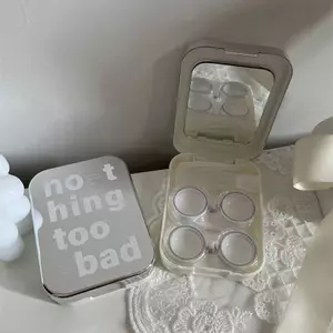PNPIA- Travel INS es Box dành cho mắt Bộ dụng cụ dành cho nữ Hộp đựng chăm sóc mắt có gương