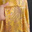 Vàng Phong Cách Trung Quốc Sóng Mây Họa Tiết Rồng Thổ Cẩm Vải Jacquard Hanfu Áo Sofa Gối Vải 515