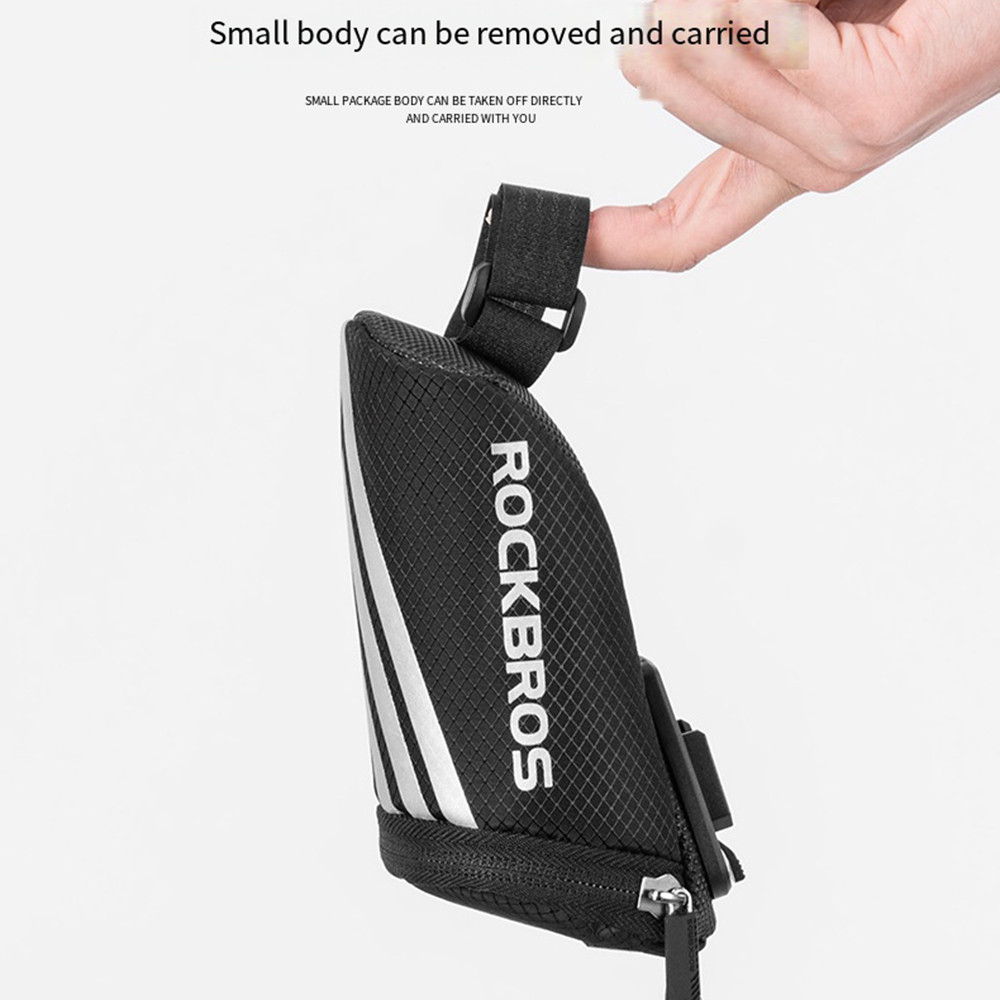 ROCKBROS túi yên xe đạp phản quang, nylon, MTB/đường bộ, panniers, phụ kiện