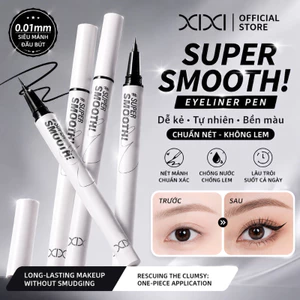 Xixi Bút Kẻ Mắt Siêu Mảnh 0.03mm Chống Nước Lâu Trôi Nét Vẽ Tự Nhiên Không Lem Mỹ Phẩm Nội Địa D944
