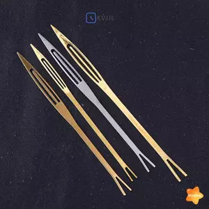 2 Chiếc Lưới Câu Cá Sửa Chữa Kim Dây Lưới Sửa Chữa Sửa Chữa Dây Lưới Tàu Con thoi Dệt Chống Rỉ Lưới Phụ Kiện Mới