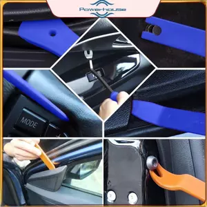 POWER 5 Cái Không Trầy Xước Nhựa Dụng Cụ Tháo Viền Xe Ô Tô Bộ Dụng Cụ Loại Bỏ Bảng Cửa Nội Thất Kẹp Dây Buộc Bộ Loại Bỏ Cho Xe.
