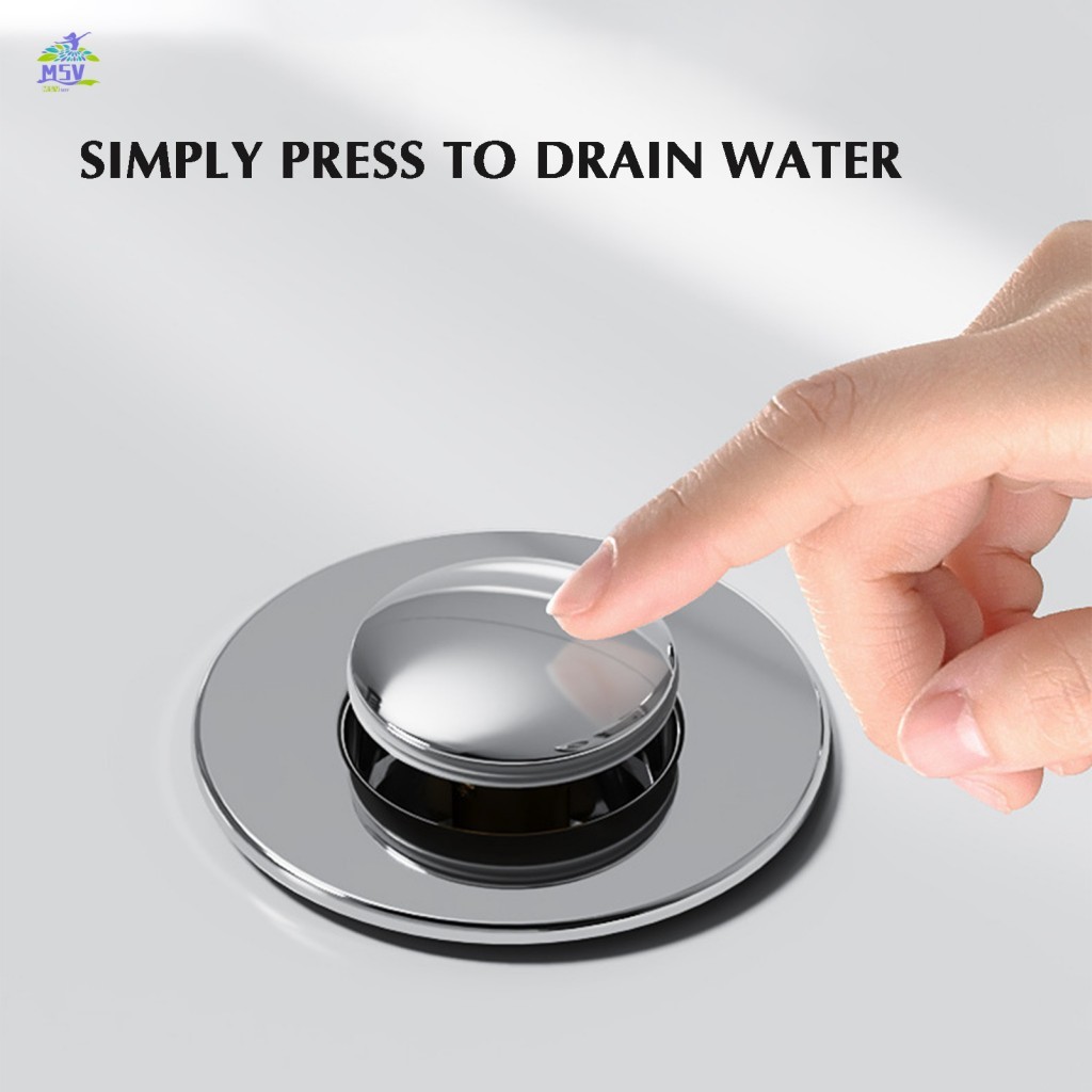 Nút chặn bồn rửa phòng tắm đa năng - Bộ lọc thoát nước chống tắc nghẽn cho nhà vệ sinh nhà bếp