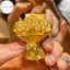 Hodou Mini Vàng Hoa Hồng Bó Hoa Trang Trí Handmade Kim Loại Nhân Tạo Hoa Tốt Nghiệp Quà Tặng Trang Trí Tiệc Quà Tặng Sinh Nhật Quà Tặng Ngày Lễ Tình Nhân VN