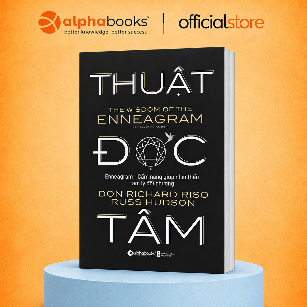 Sách - Thuật Đọc Tâm - Enneagram - Cẩm nang giúp nhìn thấu tâm lý đối phương (Alpha Books)