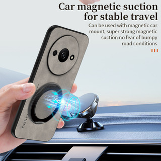 Xiaomi Redmi A3 A3X 23129RN51X 2312BPC51H POCO C61 24048RN6CG 24048RN6CI pococ61 Vỏ chống rơi và hấp thụ sốc làm bằng vỏ cứng thân thiện với da cho vỏ giữ nhẫn