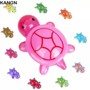 KANGN 100 Con Rùa Dạ Quang, Động Vật Nhựa Mini Màu Dopamine Phát Sáng Trong Tối, Hoạt Hình Dễ Thương DIY Bức Tượng Nhỏ Cho Điện Thoại Kẹp Tóc DIY