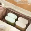 MARGREDY 2 Hộp đựng đồ lót du lịch, Hộp đựng tất kín gọn gàng, Quần lót Mini cầm tay bền bỉ Sử dụng chuyến đi công tác tại nhà