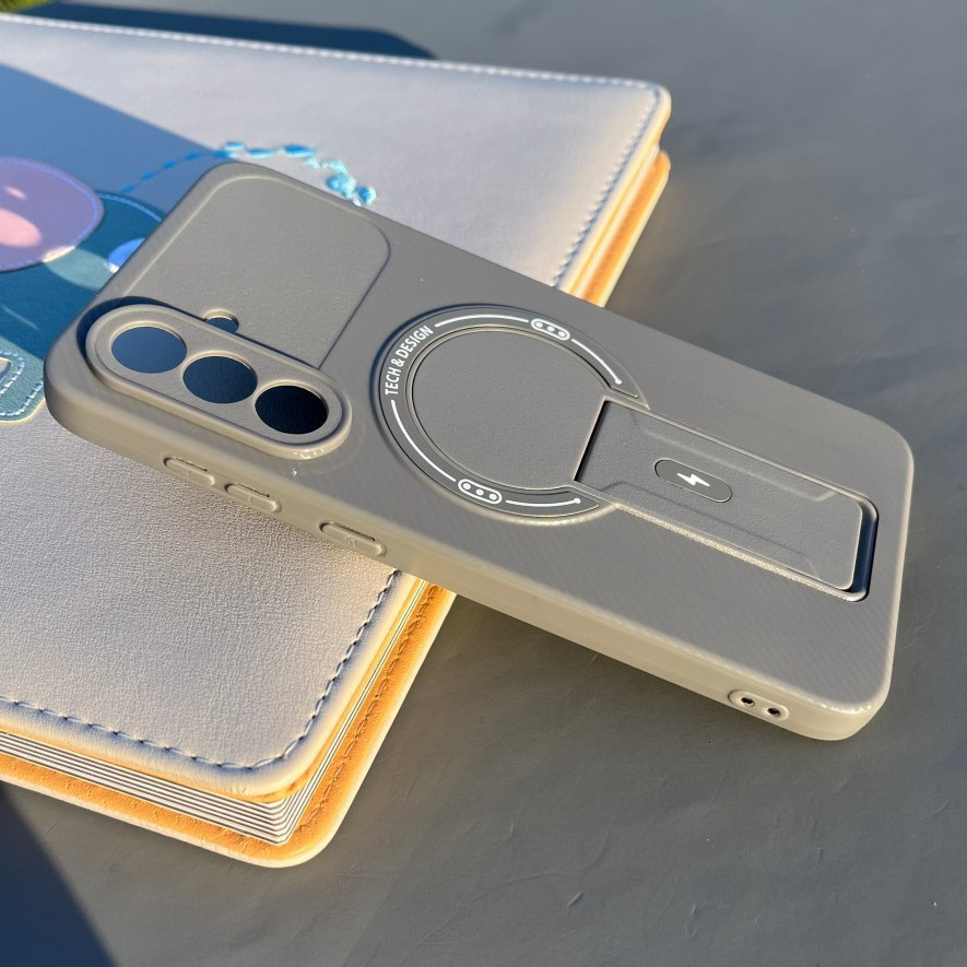 Ốp Điện Thoại Có Chân Đế Thẳng Đứng Cho Samsung Galaxy A56 A55 A54 A52 A36 A35 A26 A25 A17 A16 A15 A07 A06 A05 S25 S24 S23 S22 ULTRA FE PLUS EDGE A14 A13 A12 Từ Tính Chống Sốc