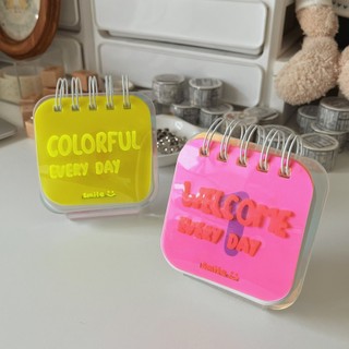 Lịch trang trí để bàn đế acrylic