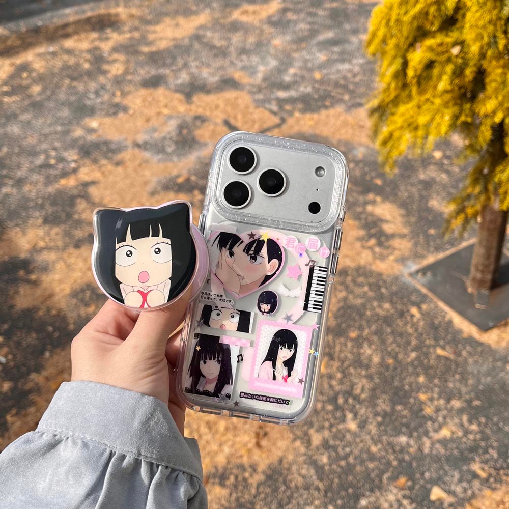 Ốp Lưng Cứng Tương Thích Với iPhone 13 14 14Pro 14ProMax 15 15Pro 15ProMax 16 16Pro 16ProMax 17 17Pro 17ProMax Shuangzi Họa Tiết Nam Châm
