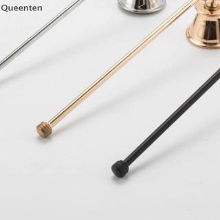 Queenten Nến Giảm Chấn Nến Dụng Cụ Không Gỉ Tay Cầm Dài Chuông Bình Chữa Phụ Kiện Xẻng Thép Dập Tắt Phụ Kiện QT
