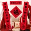 4 Cái / bộ Phong Cách Mới CNY Câu Đối Dán Sáng Tạo Fu Nhân Vật Đề Can Cửa Cho Gia Đình