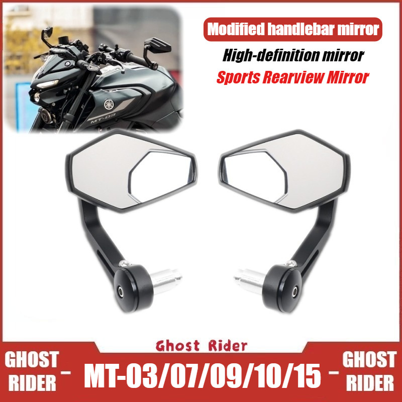 Dành Cho Xe Yamaha MT-03 MT-07 MT-09 MT-10 MT-15 Tầm Nhìn Rộng Tay Lái Gương Retro Gương Chiếu Hậu