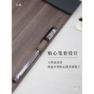 Khách sạn Từ Dính Ghi Chú Hội Nghị Kinh Doanh Backing Board Da Máy Tính Tiền Đặt Hàng Hóa Đơn