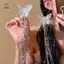 Kẹp tóc đính cườm dài dành cho nữ Tính khí cổ tích Công chúa ngọt ngào Kẹp tóc Phụ kiện tóc thời trang [Mina]
