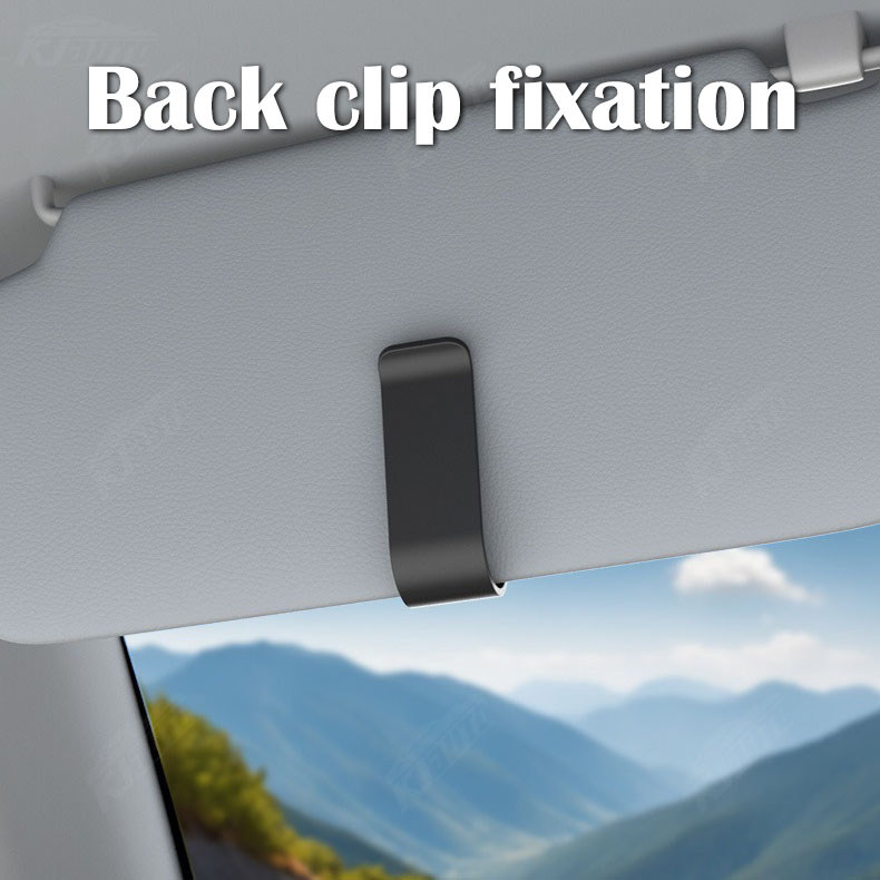 Geely Gương Kính Kẹp Xe Ô Tô Tấm Che Nắng Thẻ / Vé Họa Tiết Carbon Bảo Quản Cho Coolray Okavango Emgrand Azkarra