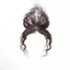 MONOSTYLE Kẹp Trong Nổ, Len Mỏng Kết Cấu Xoăn Tóc Con Người Nổ, Ren Vô Hình Đế Handmade Thụy Sĩ Ren Hairline Tóc Hói