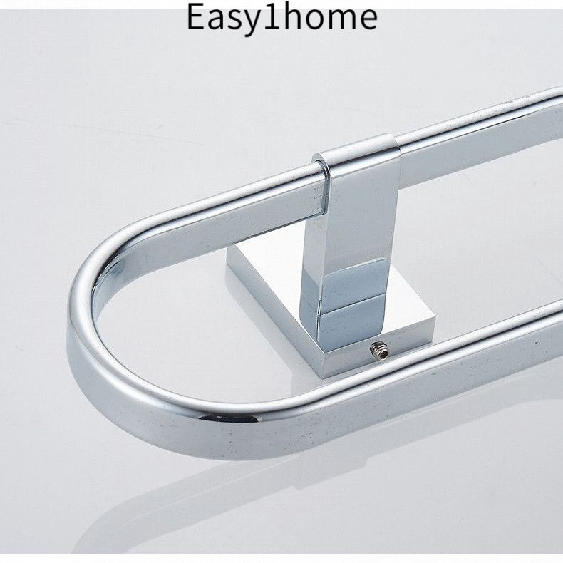 KOHLER Giá treo khăn tắm Kohler cổ điển bằng đồng, giá treo khăn đơn giản cho phòng tắm, giá treo khăn hình tròn không c