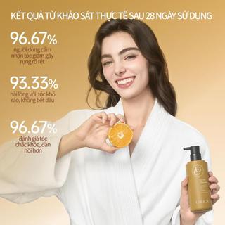Uilicy Dầu Gội & Dầu Xả Chống Rụng Tóc: Không silicone, cho tóc dầu, tạo bọt mịn, bảo vệ da đầu & chống hư tổn nhiệt.