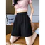 Phù Hợp Với Quần Short Nữ 2024 Nhỏ Kích Thước Lớn Thường Ngày Chữ A Quần Năm Điểm Drape Quần Chữ A 5.12