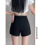 Cao Cấp Siêu Quần Short Nữ Phong Cách Nhóm 2024 Rời Ôm Hơn Nhìn Đen Phù Hợp Với Cô Gái Nóng Quần Legging Nóng 5.12