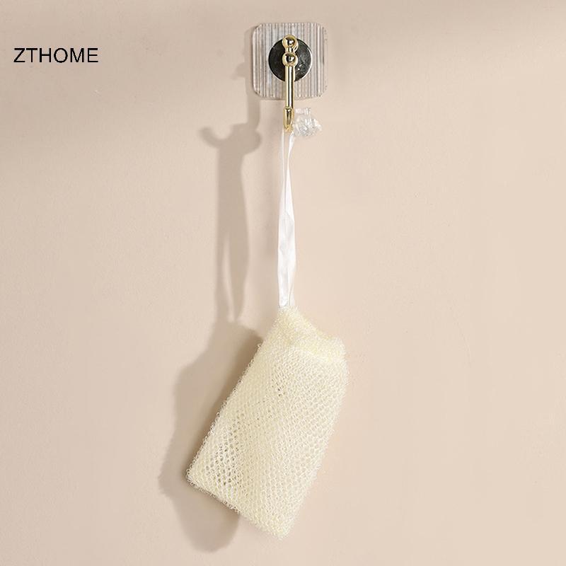 ZTHOME 1 / 5 Chiếc Túi Lưới Tạo Bọt Xà Phòng, Tẩy Tế Bào Chết, Tiết Kiệm Xà Phòng Cho Tắm HOT