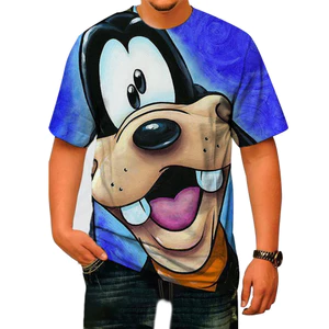 Mới Goofy 3D In Hình Hoạt Hình Anime Dạo Phố Cho Nam Nữ, Áo Unisex Thường Ngày