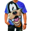 Mới Goofy 3D In Hình Hoạt Hình Anime Dạo Phố Cho Nam Nữ, Áo Unisex Thường Ngày