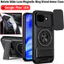 Giáp Xoay Ống Kính Trượt Funda Cho Google Pixel 10A Ốp Lưng Vòng Từ Tính Dành Cho Google Pixel 10A Ốp Lưng Chân Đế Có Thể Gập Lại Capa