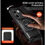 Giáp Trượt Ống Kính Funda Cho Xiaomi POCO X8 Pro Ốp Lưng Xoay Vòng Từ Tính Cho Redmi Turbo 5 5G Ốp Lưng Chân Đế Có Thể Gập Lại Capa