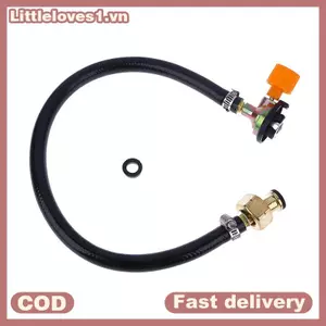 Littleloves1 Bộ chuyển đổi nạp khí cao su chống rò rỉ Ống nạp khí Ống xi lanh Bộ chuyển đổi bể nạp Phụ kiện Van bện ống VN