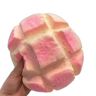 SENRTY Bánh mì Fidget giác quan, Trang trí bánh mì tăng chậm Đồ chơi mực, Đồ trang trí máy tính để bàn Quá khổ Mô phỏng Quả dứa thực tế Bun Squishy Quà tặng sinh nhật