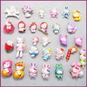 YT4 Sanrio Nhân Vật Hành Động Hello Kitty Giai Điệu Hoạt Hình Phiên Bản mini Mô Hình Búp Bê Đồ Chơi Cho Trẻ Em Trang Trí Bộ Sưu Tập