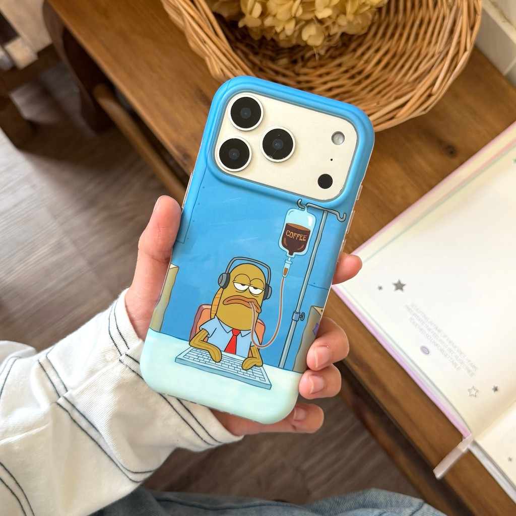 Ốp Điện Thoại Cá Truyền Cho IPhone 17 Pro Max 17 16 15 14 13 Vỏ Bảo Vệ Chống Sốc