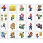 20 Chiếc Super Mario Bros Phim Hàng Hóa Trẻ Em Hoạt Hình Hình Xăm Dán Chuyển In Dán Quà Tặng Sinh Nhật