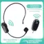 Luckyew Universal 2.4G Bộ phát micro không dây gắn trên đầu có đầu thu cho loa khuếch đại giọng nói Hướng dẫn du lịch giảng dạy TQ