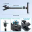 JCSYFAC Mic Nhạc Đứng Máy Tính Bảng Giá Đỡ Điện Thoại Nhôm Mountfor 4.7-13.5 "IPad Pro Air IPhone Bề Mặt Mới