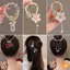 Kẹp Tóc Nơ Tóc Ngọc Trai Bướm Kẹp Tóc Đuôi Ngựa Bule Kẹp Tóc Móng Vuốt Phụ Kiện Hàn Quốc Mới