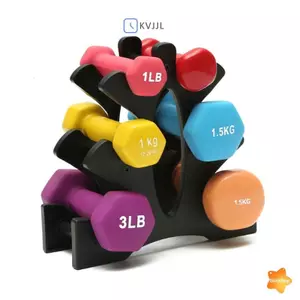 Hộp đựng quả tạ 3 tầng Ra Stand Văn phòng tại nhà Phòng tập thể dục Quả tạ Trọng lượng Ra mới